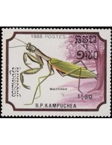 Timbre Poste Kampuchea N° 0834 Obli philatelie foxtimbre