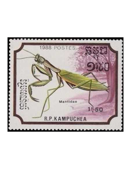 Timbre Poste Kampuchea N° 0834 Obli philatelie foxtimbre