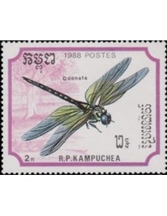 Timbre Poste Kampuchea N° 0835 Obli philatelie foxtimbre