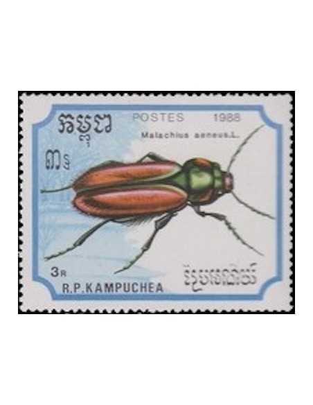 Timbre Poste Kampuchea N° 0836 Obli philatelie foxtimbre