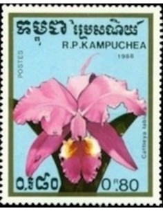 Timbre Poste Kampuchea N° 0839 Obli philatelie foxtimbre
