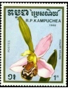 Timbre Poste Kampuchea N° 0840 Obli philatelie foxtimbre