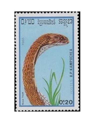 Timbre Poste Kampuchea N° 0844 Obli philatelie foxtimbre
