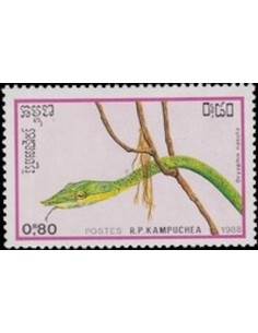 Timbre Poste Kampuchea N° 0846 Obli philatelie foxtimbre