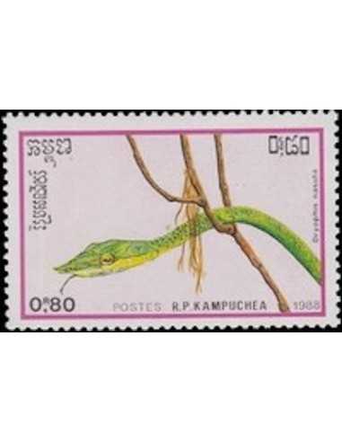 Timbre Poste Kampuchea N° 0846 Obli philatelie foxtimbre