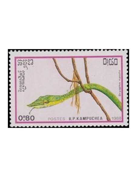 Timbre Poste Kampuchea N° 0846 Obli philatelie foxtimbre