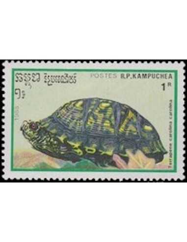 Timbre Poste Kampuchea N° 0847 Obli philatelie foxtimbre