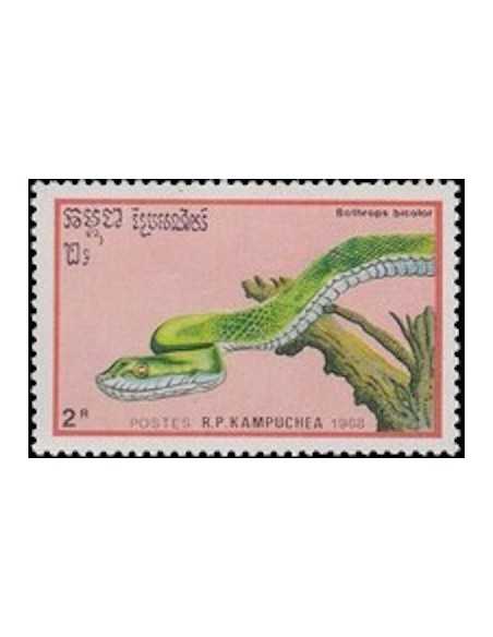 Timbre Poste Kampuchea N° 0849 Obli philatelie foxtimbre