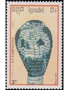 Timbre Poste Kampuchea N° 0850 Obli philatelie foxtimbre