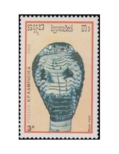 Timbre Poste Kampuchea N° 0850 Obli philatelie foxtimbre