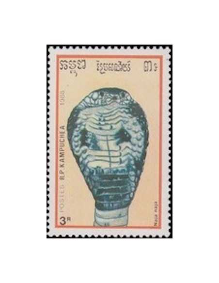 Timbre Poste Kampuchea N° 0850 Obli philatelie foxtimbre