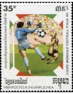 Timbre Poste Kampuchea N° 0863 Obli philatelie foxtimbre