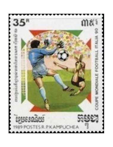 Timbre Poste Kampuchea N° 0863 Obli philatelie foxtimbre