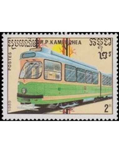 Timbre Poste Kampuchea N° 0864 Obli philatelie foxtimbre