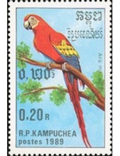 Timbre Poste Kampuchea N° 0872 Obli philatelie foxtimbre