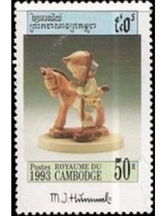 Timbre Poste Etat du Cambodge N° 1148 Neuf** philatelie foxtimbre