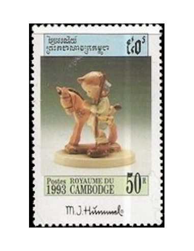 Timbre Poste Etat du Cambodge N° 1148 Neuf** philatelie foxtimbre