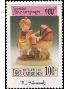 Timbre Poste Etat du Cambodge N° 1149 Neuf** philatelie foxtimbre