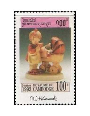 Timbre Poste Etat du Cambodge N° 1149 Neuf** philatelie foxtimbre