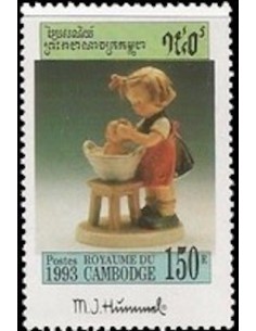 Timbre Poste Etat du Cambodge N° 1150 Neuf** philatelie foxtimbre