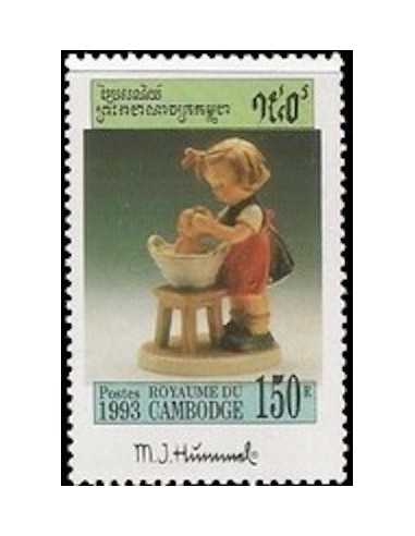 Timbre Poste Etat du Cambodge N° 1150 Neuf** philatelie foxtimbre