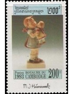 Timbre Poste Etat du Cambodge N° 1151 Neuf** philatelie foxtimbre