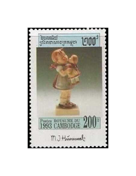 Timbre Poste Etat du Cambodge N° 1151 Neuf** philatelie foxtimbre