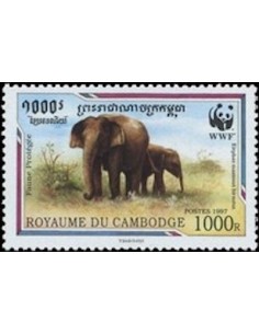 Timbre Poste Etat du Cambodge N° 1402 Neuf** philatelie foxtimbre
