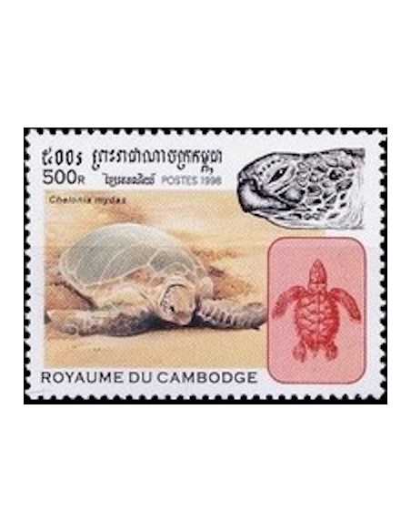 Timbre Poste Etat du Cambodge N° 1557 Neuf** philatelie foxtimbre
