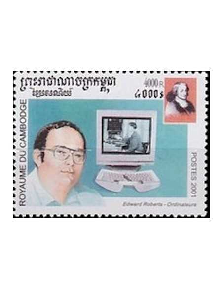 Timbre Poste Etat du Cambodge N° 1794 Neuf** philatelie foxtimbre