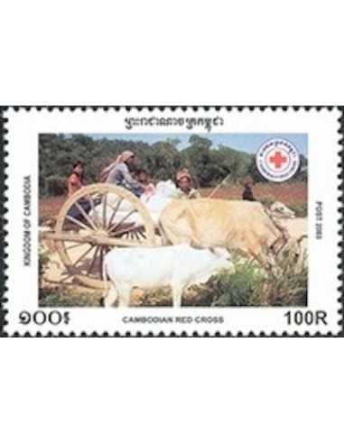 Timbre Poste Etat du Cambodge N° 1910 Neuf** philatelie foxtimbre