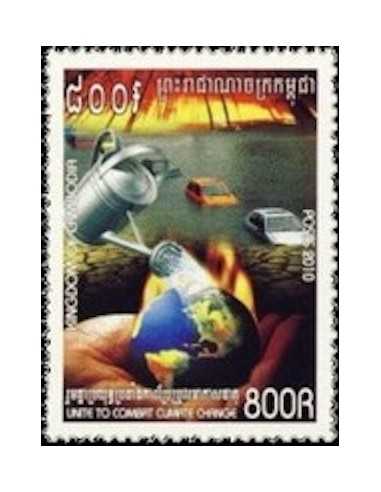 Timbre Poste Etat du Cambodge N° 2098 Neuf** philatelie foxtimbre