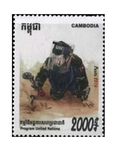 Timbre Poste Etat du Cambodge N° 2142 Neuf** philatelie foxtimbre