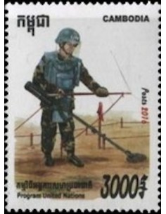 Timbre Poste Etat du Cambodge N° 2143 Neuf** philatelie foxtimbre