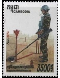 Timbre Poste Etat du Cambodge N° 2144 Neuf** philatelie foxtimbre