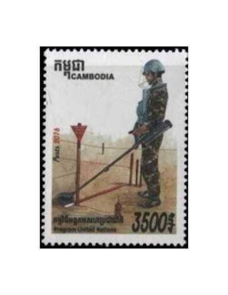 Timbre Poste Etat du Cambodge N° 2144 Neuf** philatelie foxtimbre