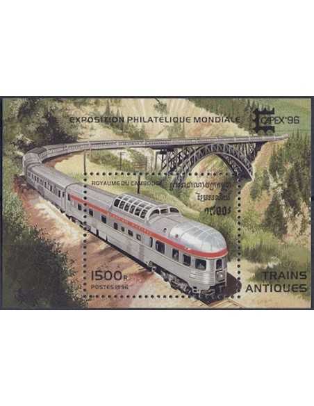 Timbre Poste Etat du Cambodge BF N° 121 Neuf** philatelie foxtimbre