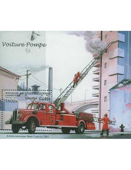 Timbre Poste Etat du Cambodge BF N° 125 Neuf** philatelie foxtimbre