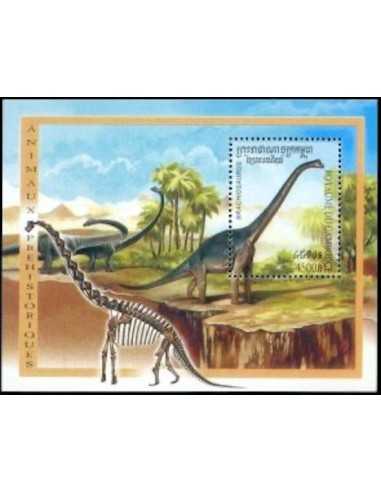 Timbre Poste Etat du Cambodge BF N° 163 Neuf** philatelie foxtimbre