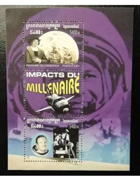 Timbre Poste Etat du Cambodge BF N° 175 Neuf** philatelie foxtimbre