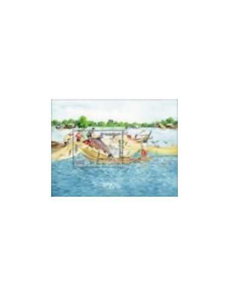 Timbre Poste Etat du Cambodge BF N° 211 Neuf** philatelie foxtimbre