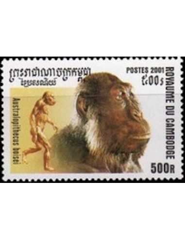 Timbre Poste Etat du Cambodge N° 1855 Neuf* philatelie foxtimbre