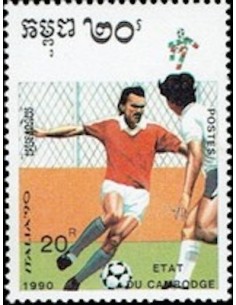 Timbre Poste Etat du Cambodge N° 0898 Obli philatelie foxtimbre