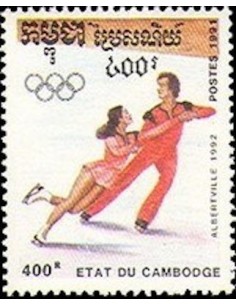 Timbre Poste Etat du Cambodge N° 1000 Obli philatelie foxtimbre
