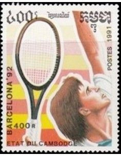 Timbre Poste Etat du Cambodge N° 1007 Obli philatelie foxtimbre