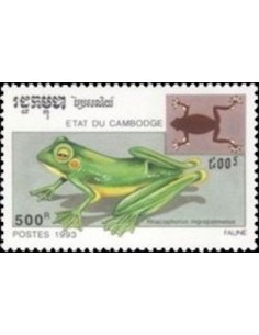 Timbre Poste Etat du Cambodge N° 1123 Obli philatelie foxtimbre