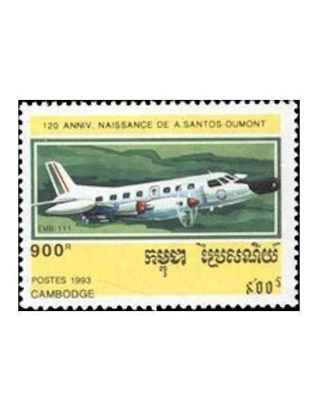 Timbre Poste Etat du Cambodge N° 1134 Obli philatelie foxtimbre