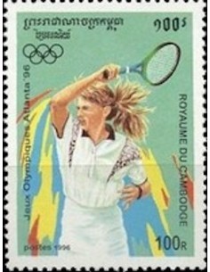 Timbre Poste Etat du Cambodge N° 1300 Obli philatelie foxtimbre