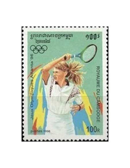 Timbre Poste Etat du Cambodge N° 1300 Obli philatelie foxtimbre