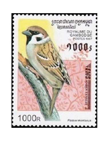 Timbre Poste Etat du Cambodge N° 1395 Obli philatelie foxtimbre
